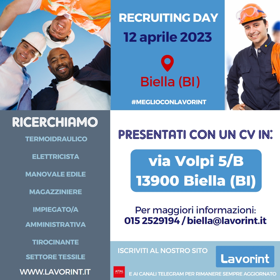 Recruiting Day Lavorint