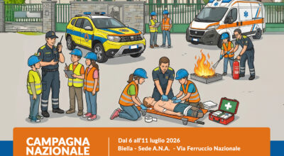 CAMPO SCUOLA PROTEZIONE CIVILE 2026 – 9/15 anni – dal 6 all’11 luglio 2026