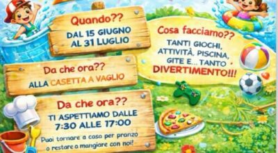 CENTRO ESTIVO 2026 – ASS. PAVIGNANO VAGLIO CULTURA SPORT APS – presentazione 15 maggio 2026 ore 21