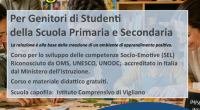 corso di Formazione Lions Quest Italia per GENITORI DI STUDENTI della scuola Primaria e Secondaria